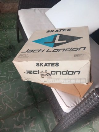 Patines de Botas Blancos Jack London