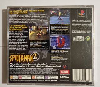 Spider-Man 2 Enter Electro PS1 Playstation ITA ESP