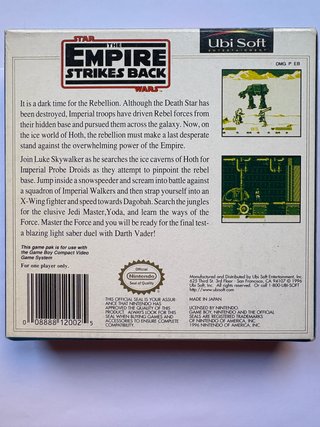 Star Wars: The Empire Strikes Back Game Boy