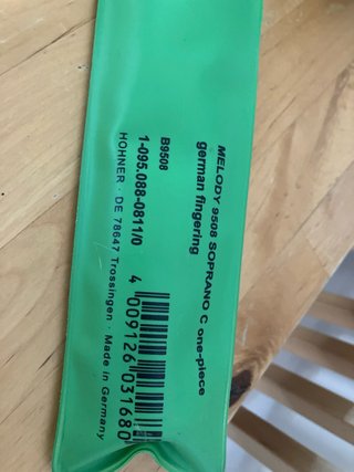Flauta Hohner Melody Blockflöte