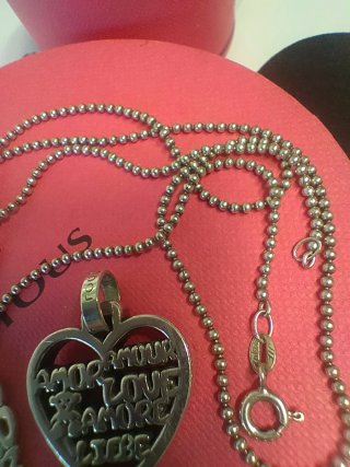 Colgantes Tous Corazón Plata