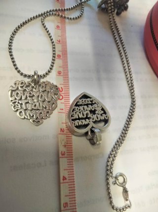 Colgantes Tous Corazón Plata