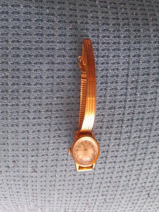 Reloj Cauny Prima de Luxe Mujer chapado oro de 10