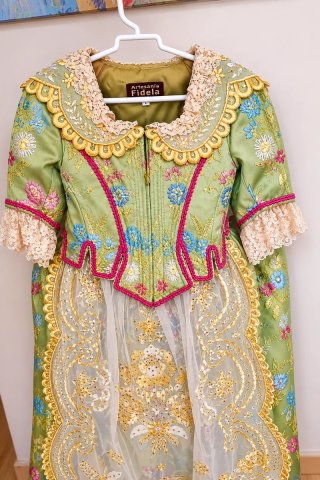 Traje Fallera Niña Artesanía Fidela