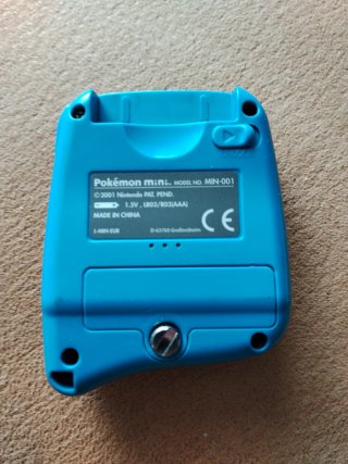 Consola Pokémon mini Nintendo Azul/Verde