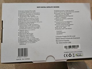 Decodificador IRIS 1900 HD en caja y nuevo