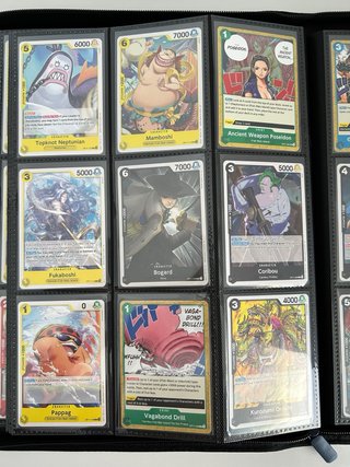 Lote 90 cartas One Piece