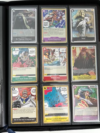 Lote 90 cartas One Piece