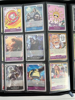 Lote 90 cartas One Piece