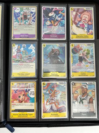 Lote 90 cartas One Piece