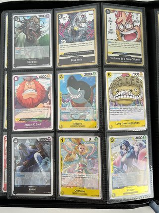 Lote 90 cartas One Piece