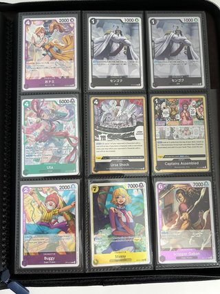 Lote 90 cartas One Piece