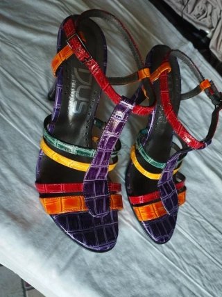 Sandali colorati donna taglia 37