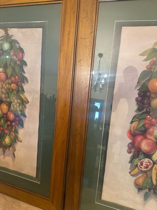 2 Cuadros Frutas Siglo XX.