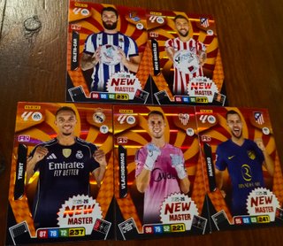 Cromos Adrenalyn 2025-26 NEW MASTER