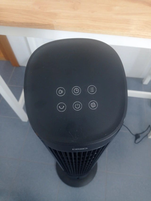 Dreo Ventilador Torre Negro