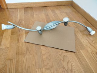 Lámpara Moderna Minimalista LED. Plata