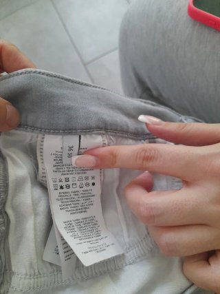 Trusardi Jeans Uomo Grigio Slim Fit