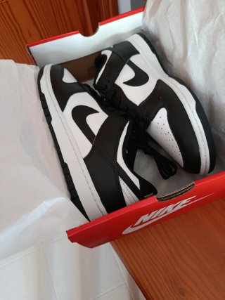 Nike Dunk Low Retro Zapatillas Black White