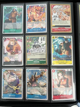 Lote 90 Cartas One Piece