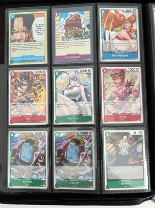 Lote 90 Cartas One Piece