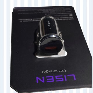 Cargador mechero coche LISEN USB