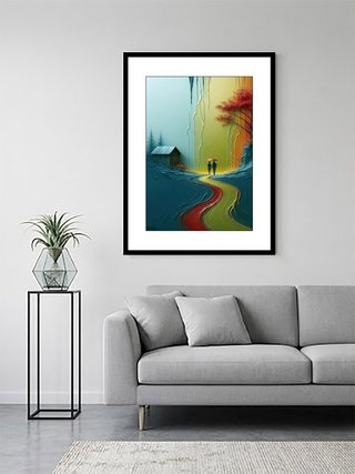 Cuadro Decorativo de Paisaje para Imprimir: 141