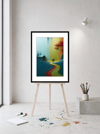 Cuadro Decorativo de Paisaje para Imprimir: 141