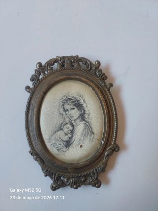 Antiguos marcos y cuadros pequeños marca Italiano