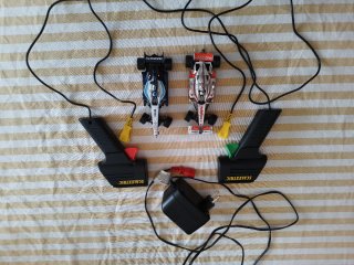 Pistas y accesorios de Scalextric como nuevos