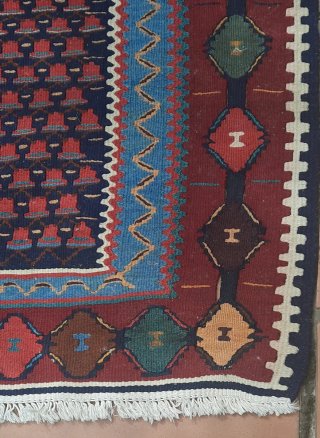Alfombra Kilim Persa/Afgana Multicolor