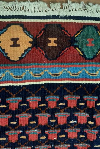 Alfombra Kilim Persa/Afgana Multicolor