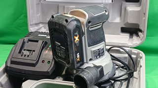 Lijadora Excéntrica Titan 18V + Batería 2Ah
