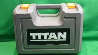 Lijadora Excéntrica Titan 18V + Batería 2Ah