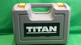 Lijadora Excéntrica Titan 18V + Batería 2Ah