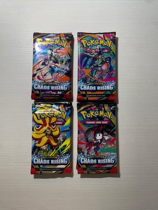 Packs Pokémon Chaos Rising