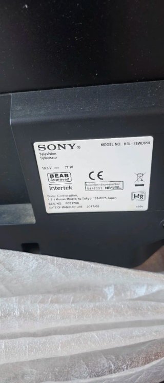 Sony Bravia 48 WD65 TV