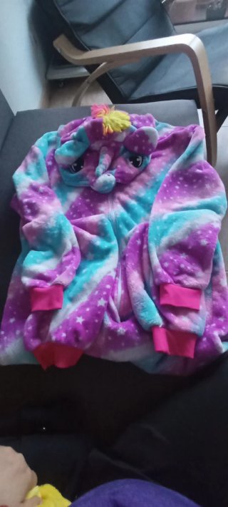 Pijama Invierno Unicornio Arcoíris