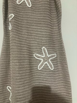 Vestido de verano con estrellas blancas T M