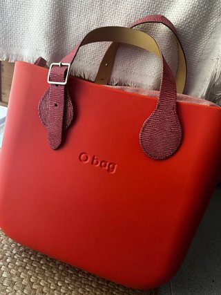 Bolso O bag mini coral