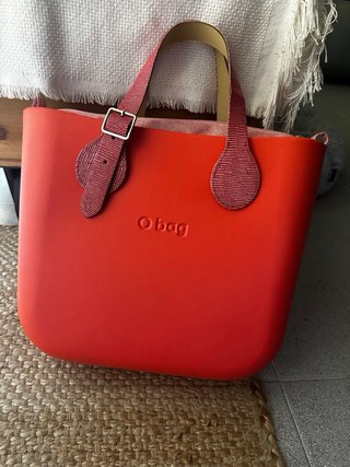 Bolso O bag mini coral