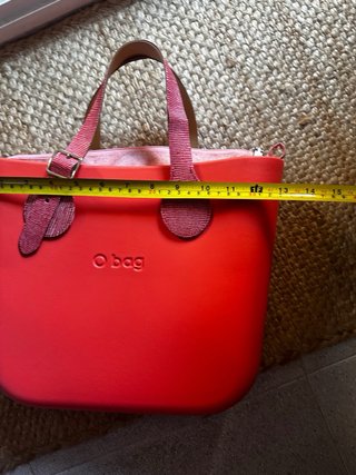 Bolso O bag mini coral