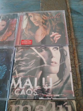 Lote 7 CDs Pop: Mónica Naranjo, Malú, Paloma