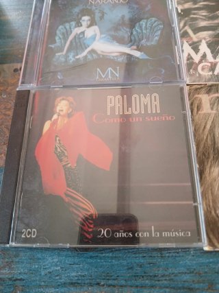 Lote 7 CDs Pop: Mónica Naranjo, Malú, Paloma