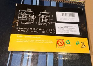 Gateron 108pcs Keyboard Switches
