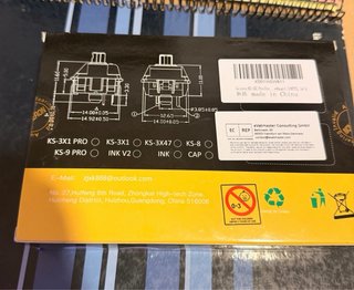 Gateron 108pcs Keyboard Switches