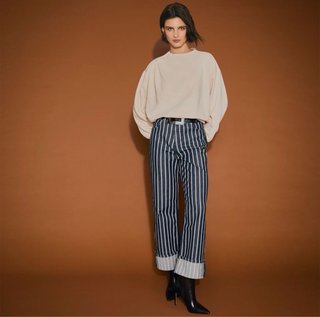 Pantalón rayas nuevo tendencia
