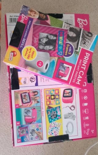 Barbie Print Cam Fotocamera Istantanea