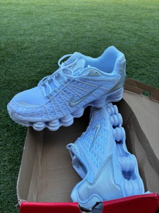 Nike Shox TL Blancas Talla 45 Nuevas