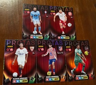 Cromos Adrenalyn 2026 PROTAS (5 cromos)